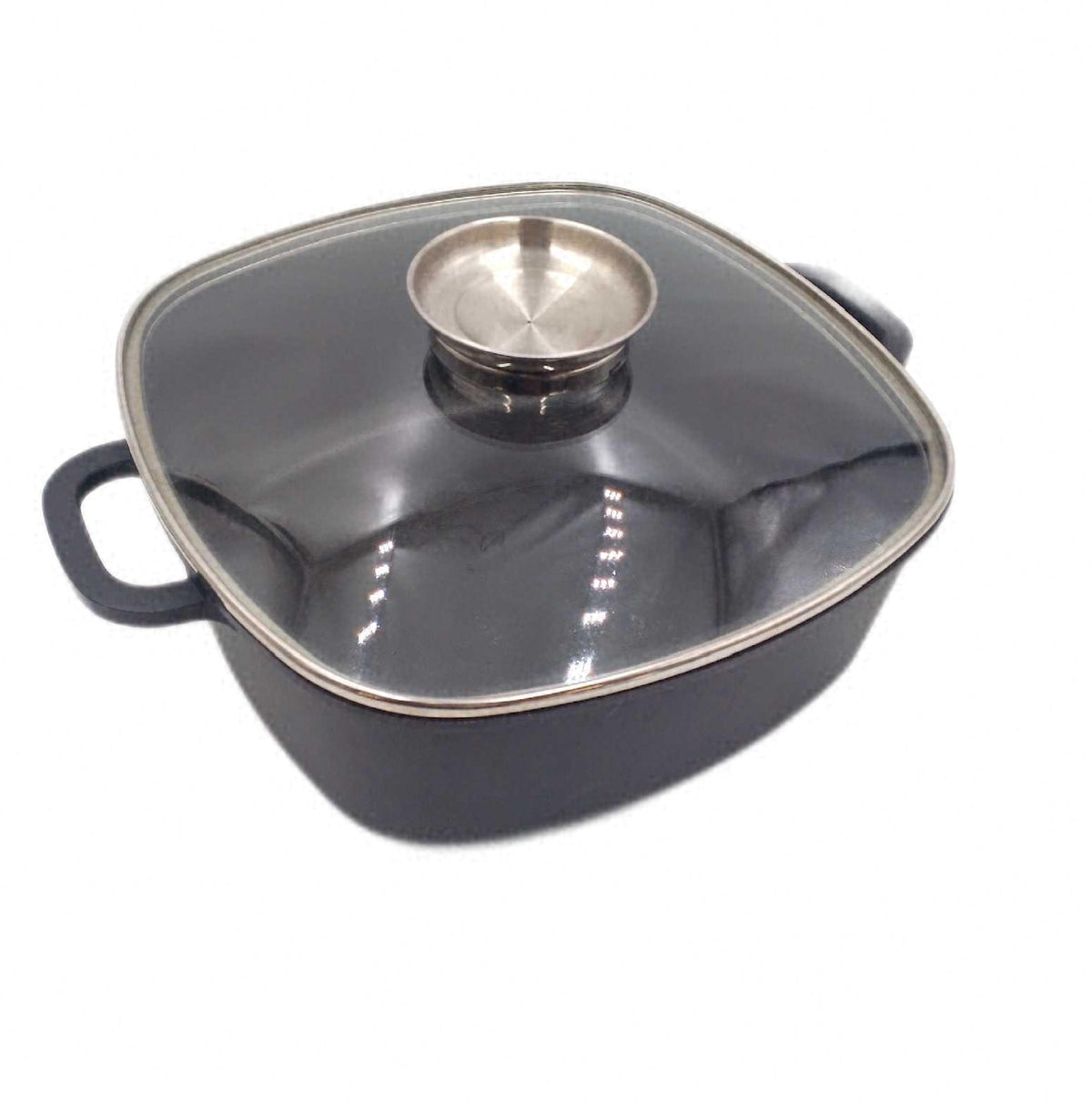 Kela 11553 Eckpfanne Aluguss 5 mm Nonstick Bishop HICH Tung mit Aromaknopf gebraucht