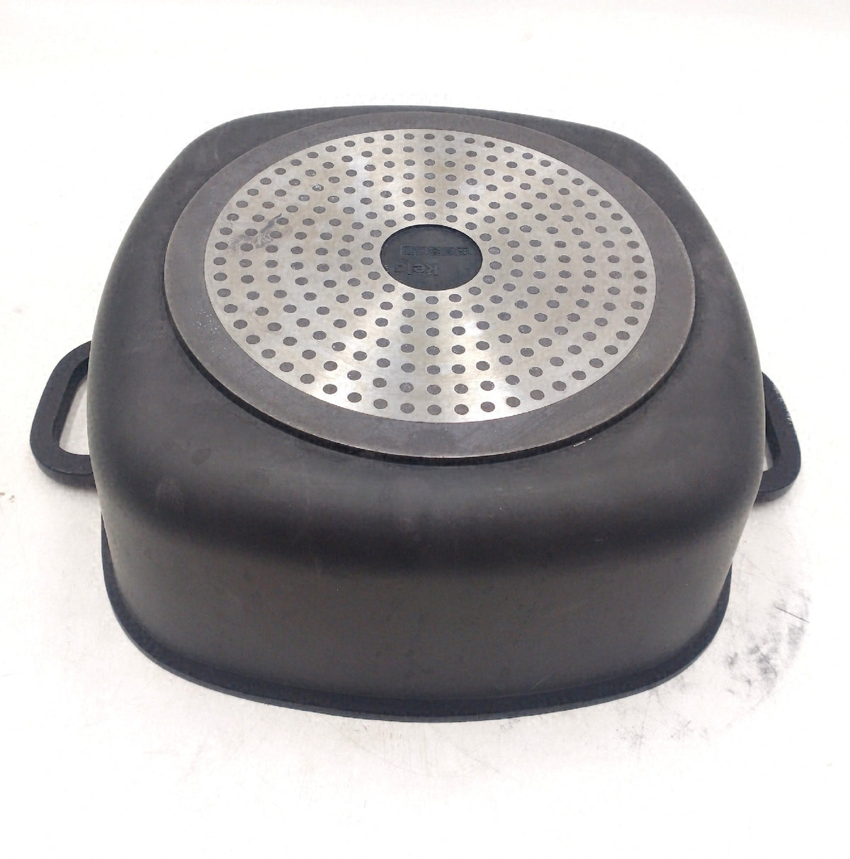 Kela 11553 Eckpfanne Aluguss 5 mm Nonstick Bishop HICH Tung mit Aromaknopf gebraucht