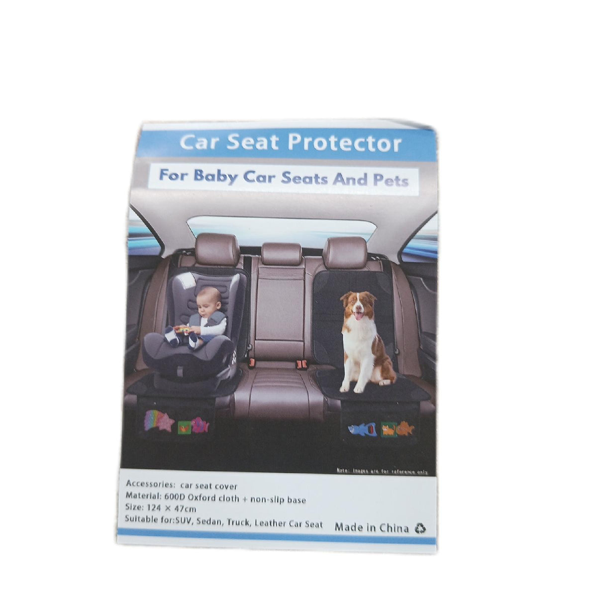 Zofory Sitzschoner Auto Zubehör 2 Stück Kindersitz Schonbezug rutschfest