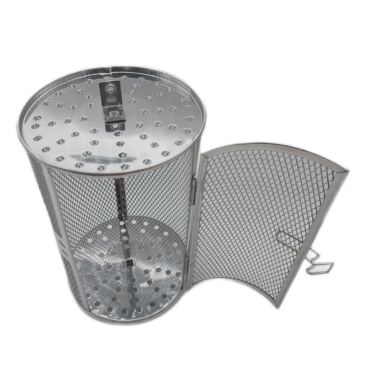 Kitchnexus Grillkorb Grillzubehör Edelstahl Grill Rotisserie Korb Bratenkorb Bakeware</