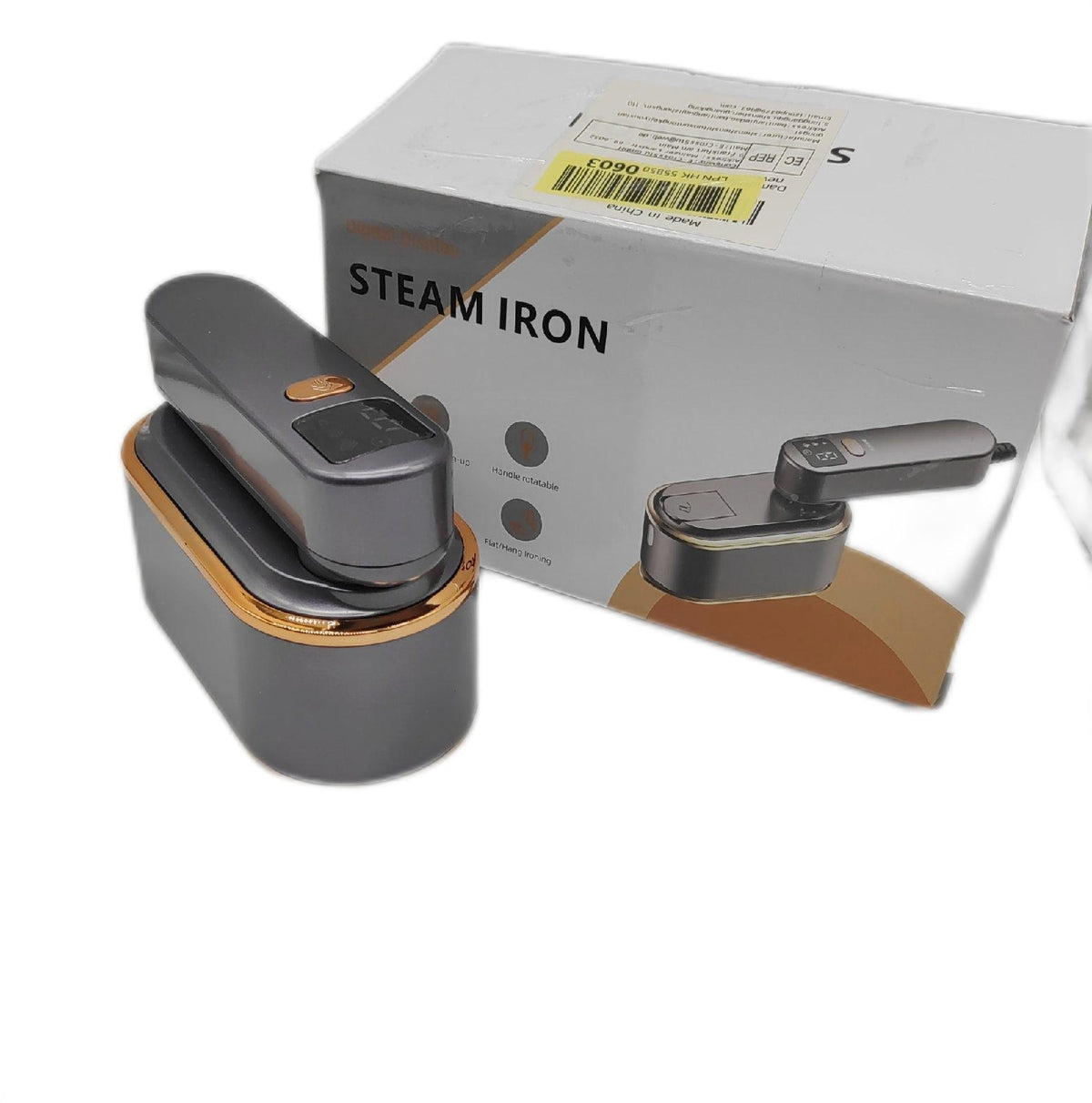 Dampfglätter Steamer Haushaltsgeräte LCD Bildschirm 10 Sekunden Schnell Glätten