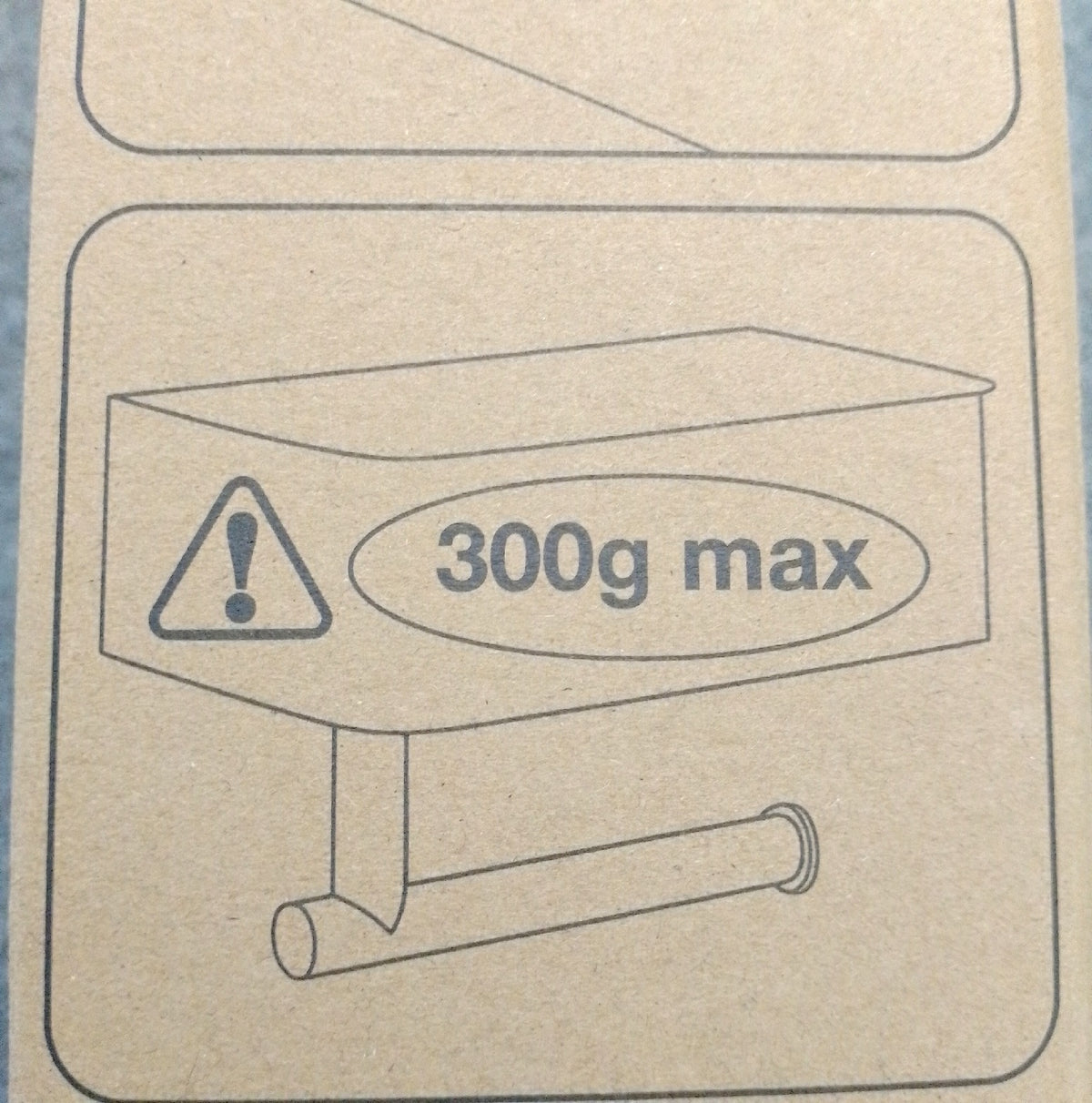 Hovea Toilettenpapierhalter 2in1 Ablage Feuchttücherbox Wandmontage ohne Zubehör
