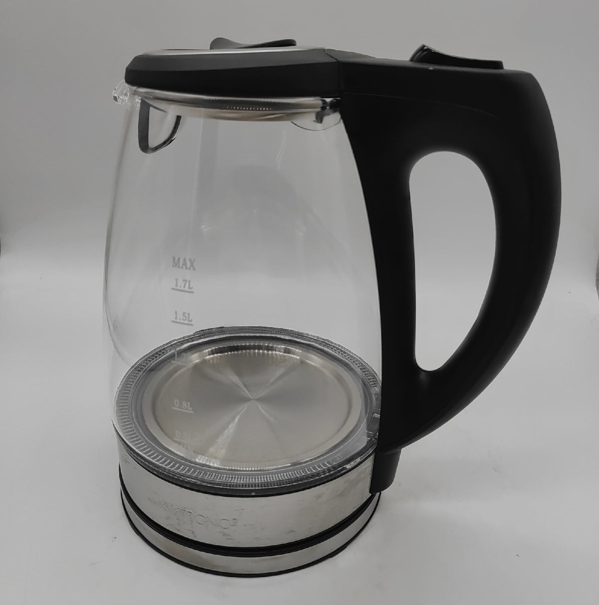 Clatronic Wasserkocher Edelstahl 17 Liter BPA frei Glas Wasserstandsanzeige 2200W