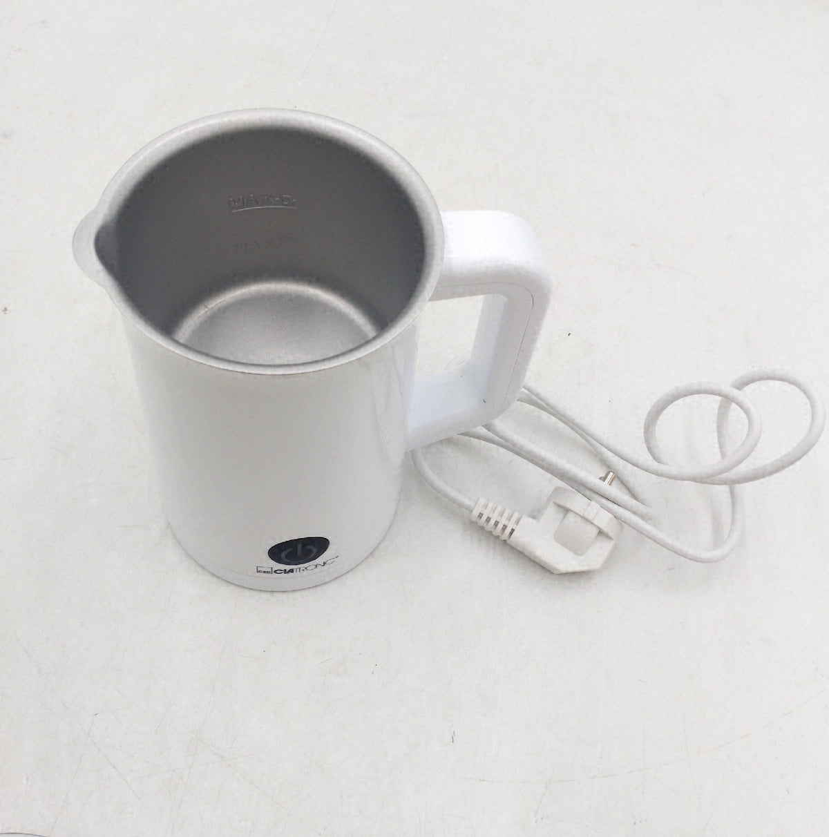 Clatronic Milchaufschäumer Milchschaum 3 Funktionen Behälter antihaftbeschichtet hochwertig robust leicht zu reinigen
