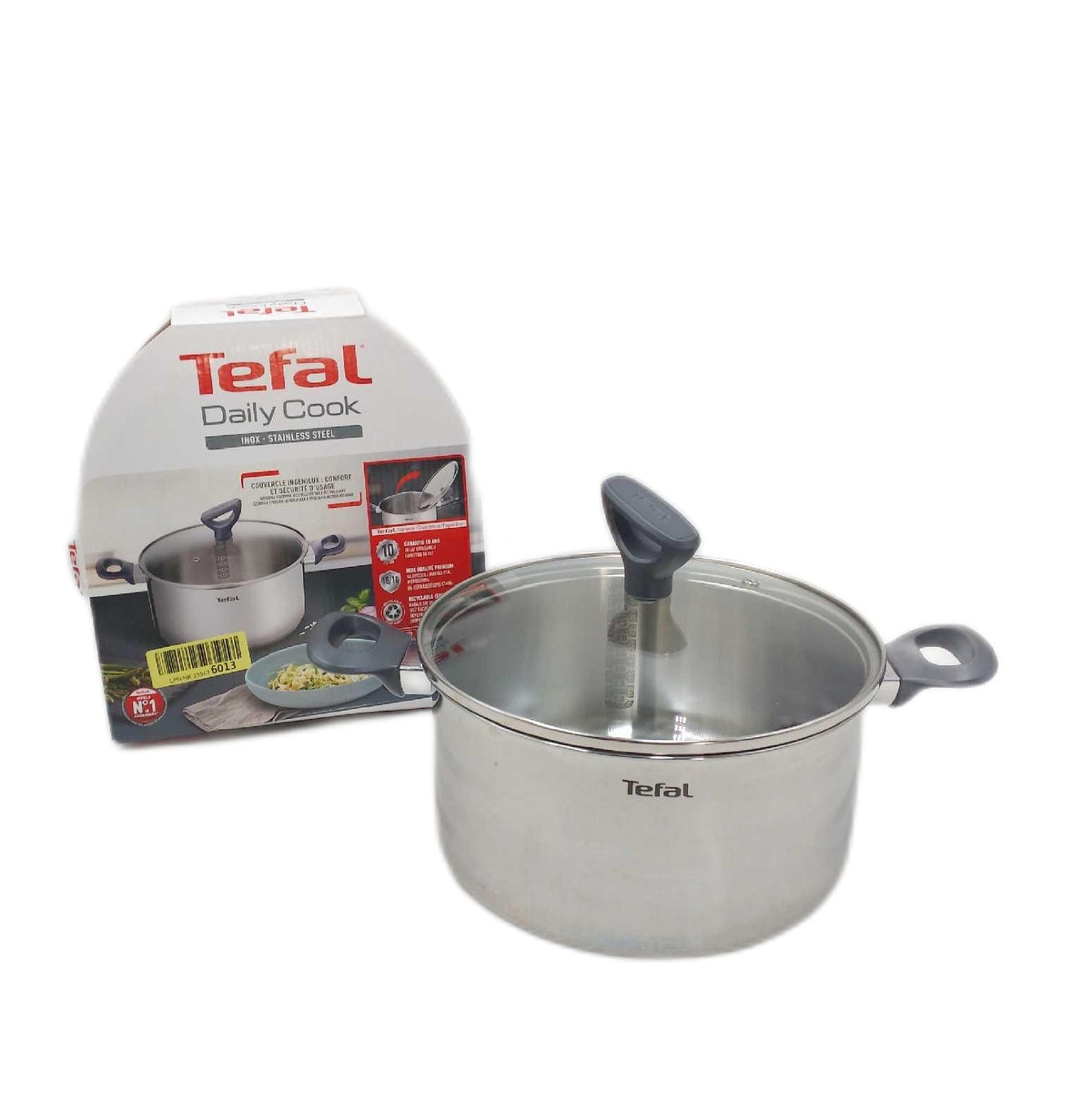 Tefal ilycook Garnek Edelstahl Silber 24 cm Kochgeschirr Dailycook Cooking