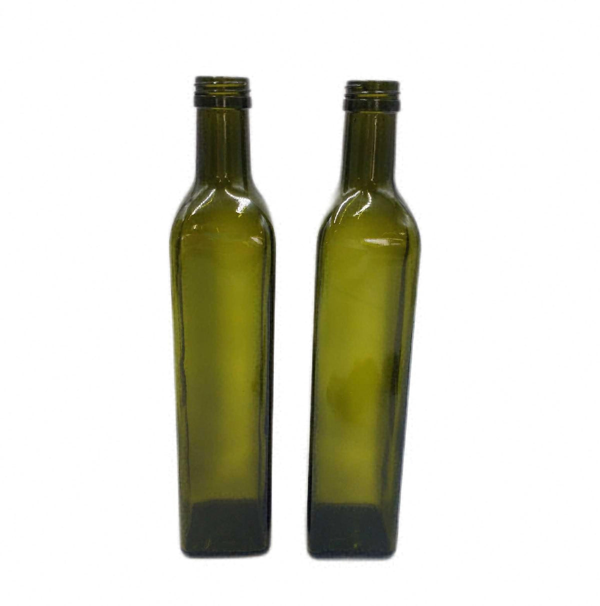 DUNSOO Ölflasche 2x500 ml Essig Ölspender Olivenölflasche mit Trichter Set