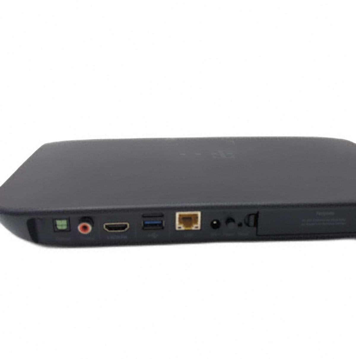 Deutsche Telekom Media River 401 Set Top Box schwarz gebraucht mit Kratzern und Gebrauchsspuren