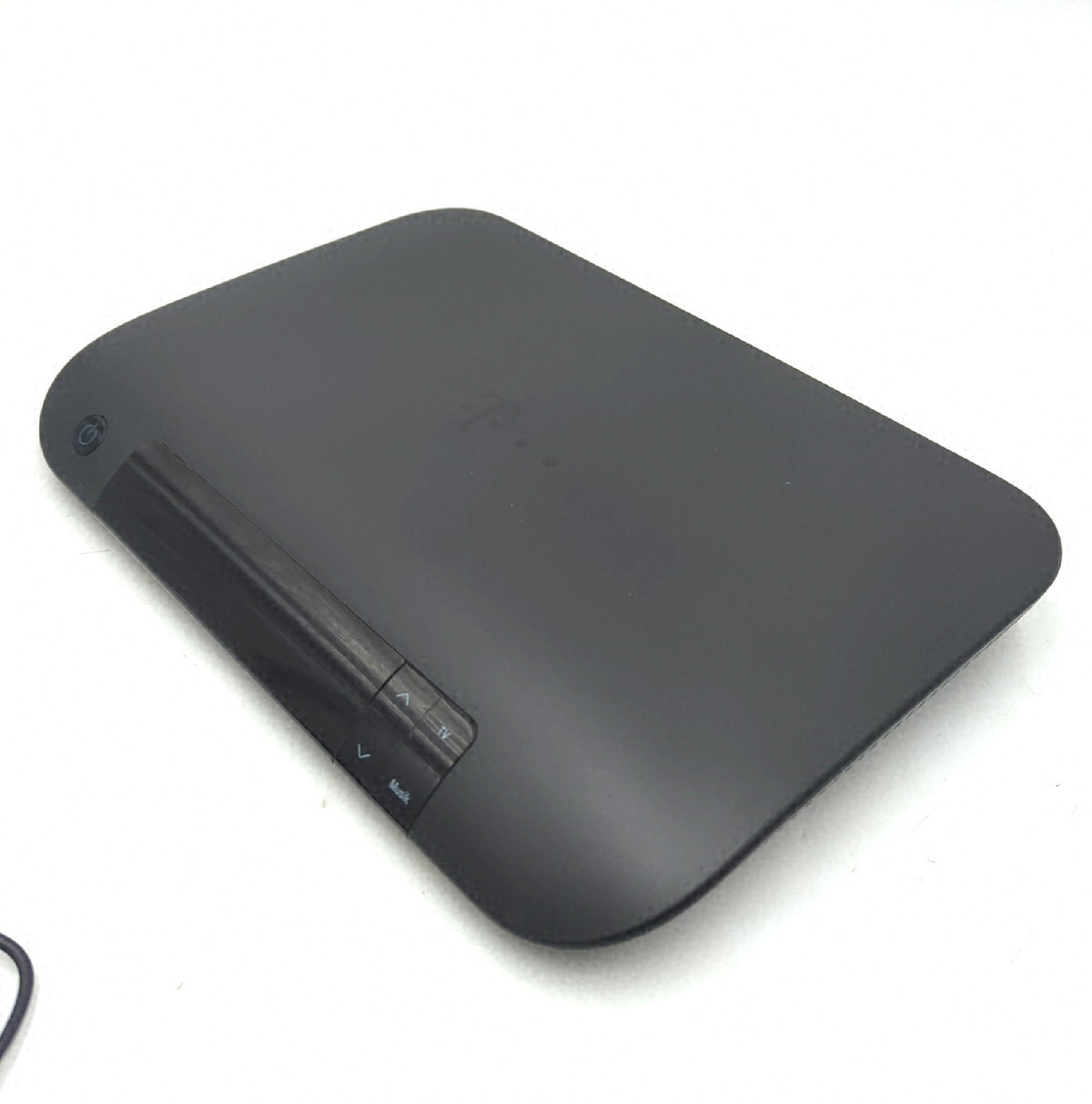 Deutsche Telekom Media River 401 Set Top Box schwarz gebraucht mit Kratzern und Gebrauchsspuren