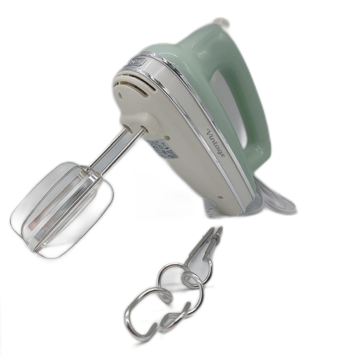 Ariete Handmixer Küchengeräte Vintage 1548 Turbo Funktion 5 Geschwind