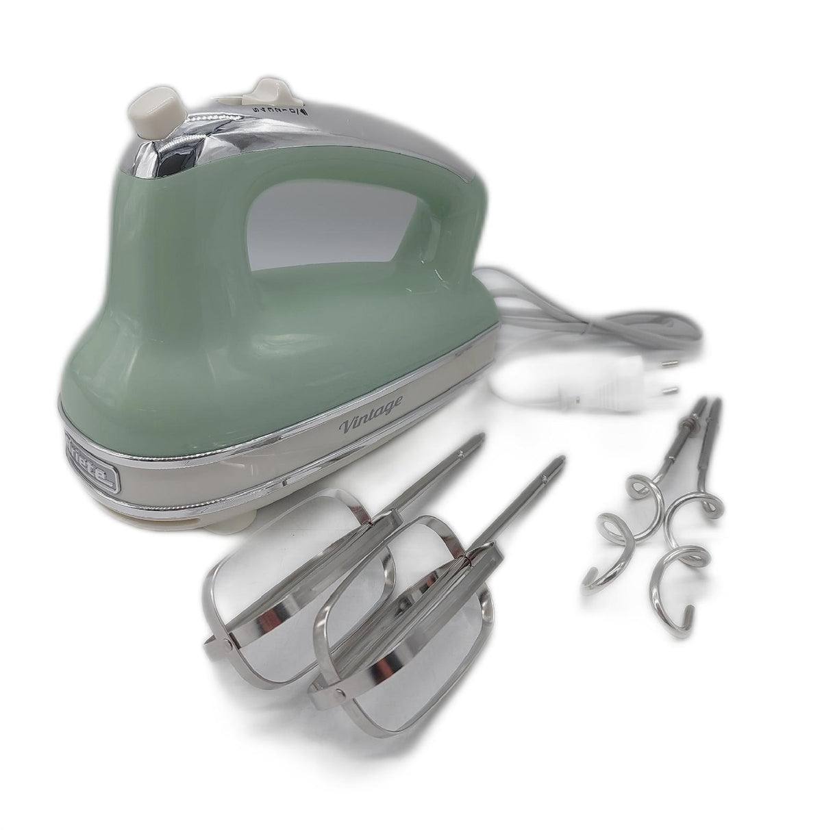 Ariete Handmixer Küchengeräte Vintage 1548 Turbo Funktion 5 Geschwind