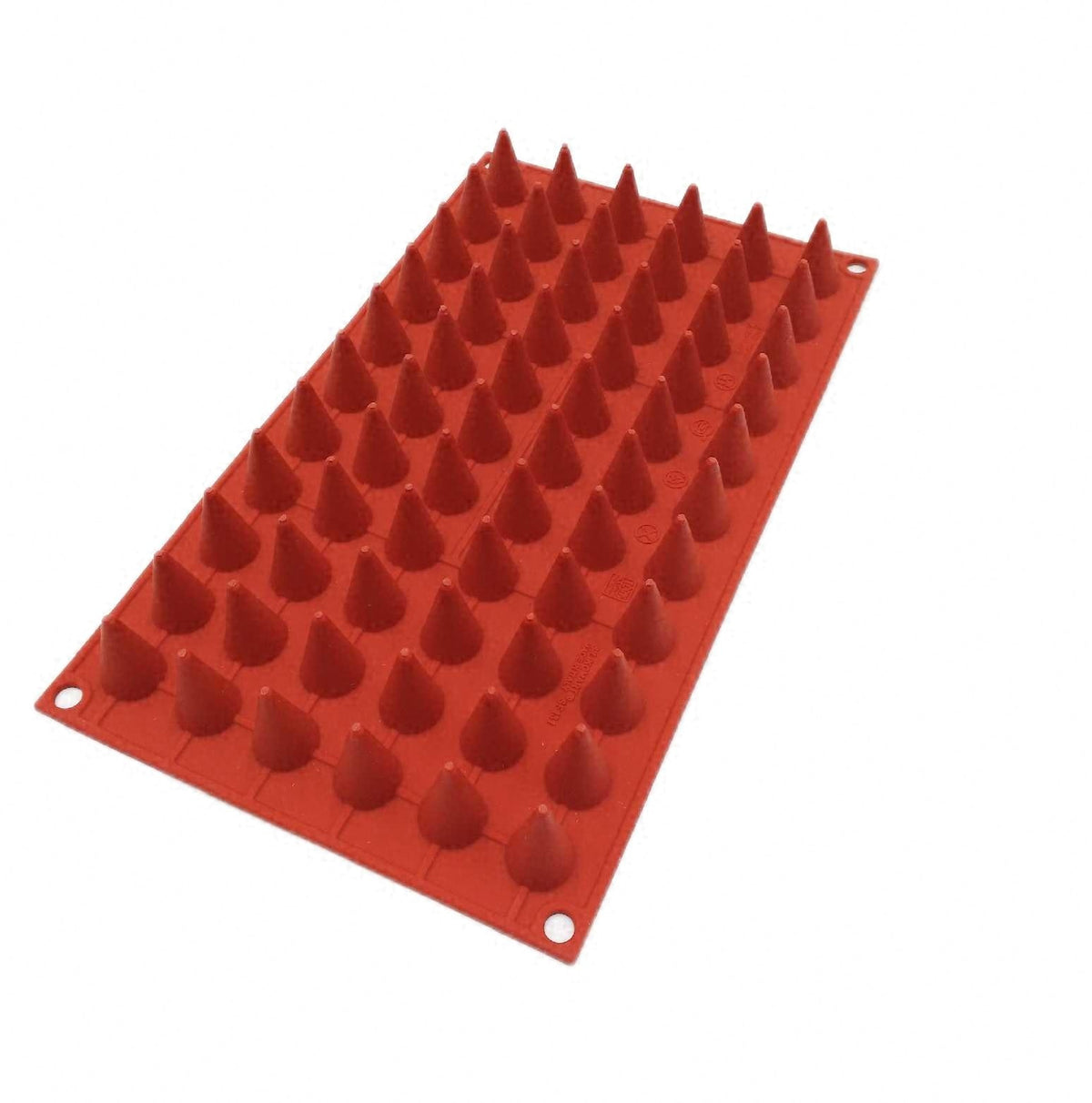 Silikomart SF131 Silikonform Monoportionen CONO Antihaft 66 Hohlräume 1er Pack
