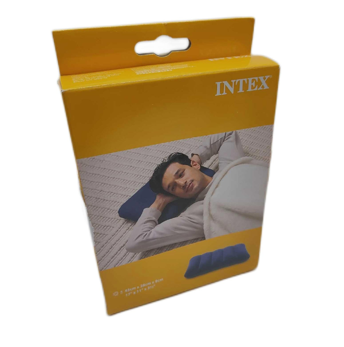 Intex Nackenkissen Reisekissen Reiseausstattung Aufblasbar Komfort für unterwegs