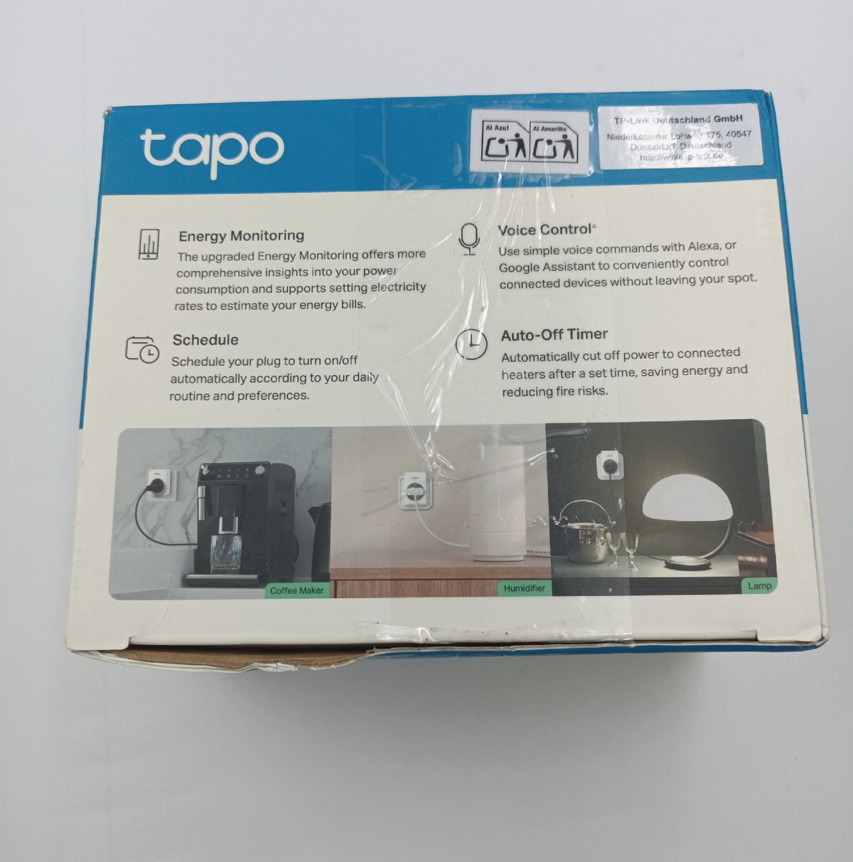 Tapo TP Link Smart WLAN Steckdose P110 Energieverbrauchsmesser 3 Geräte Pack
