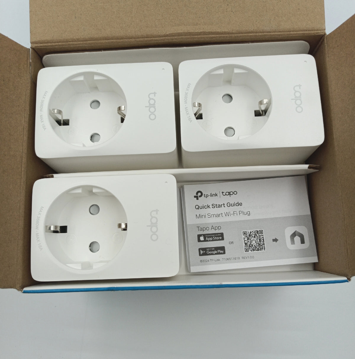Tapo TP Link Smart WLAN Steckdose P110 Energieverbrauchsmesser 3 Geräte Pack
