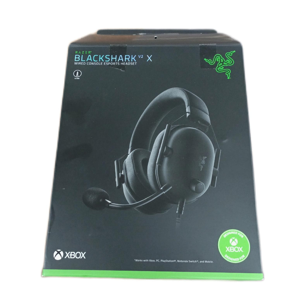 Razer BlackShark V2 X Xbox Kabelgebundenes E Sport Headset 50mm Treiber Schwarz