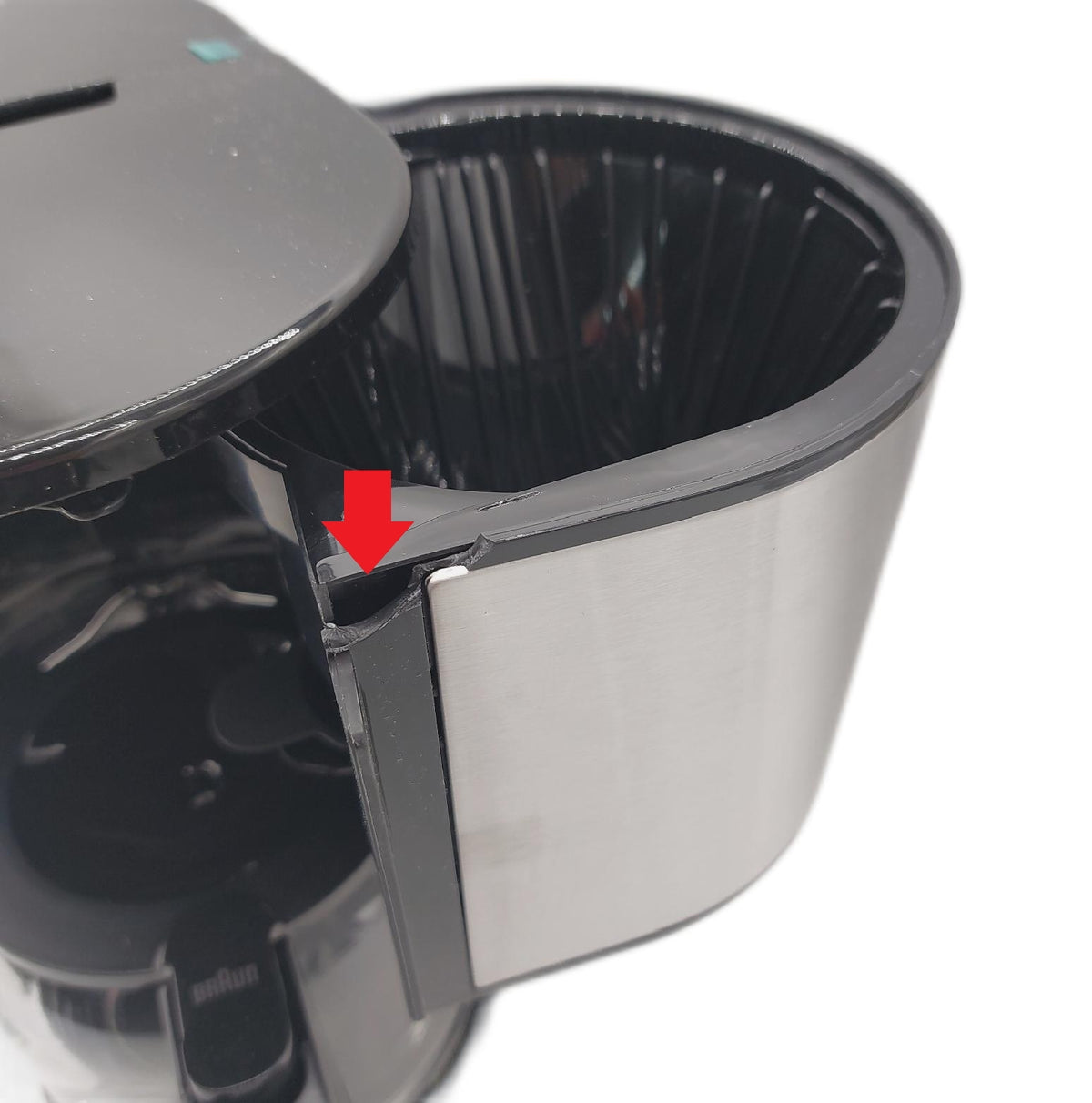 Braun KF 1500 BK Kaffeemaschine Filterkaffeemaschine Filter PurS - BRUCH