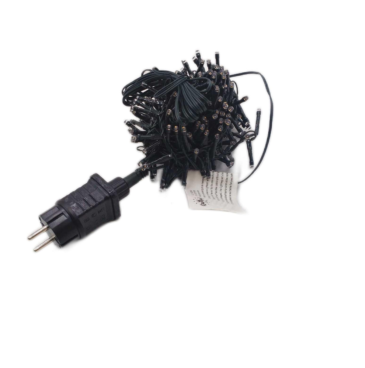 LED Cluster Lichterkette warmweiss Weihnachtsbaum Deko Strombetrieb Lichtschlauch