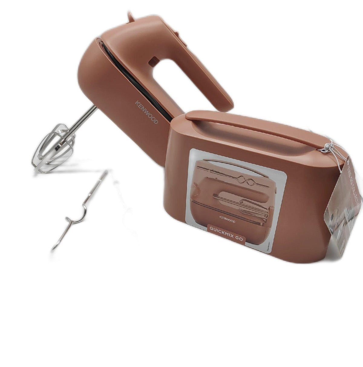 Kenwood Handmixer Küchengeräte QuickMix Go HMP40 000RD Tragbar