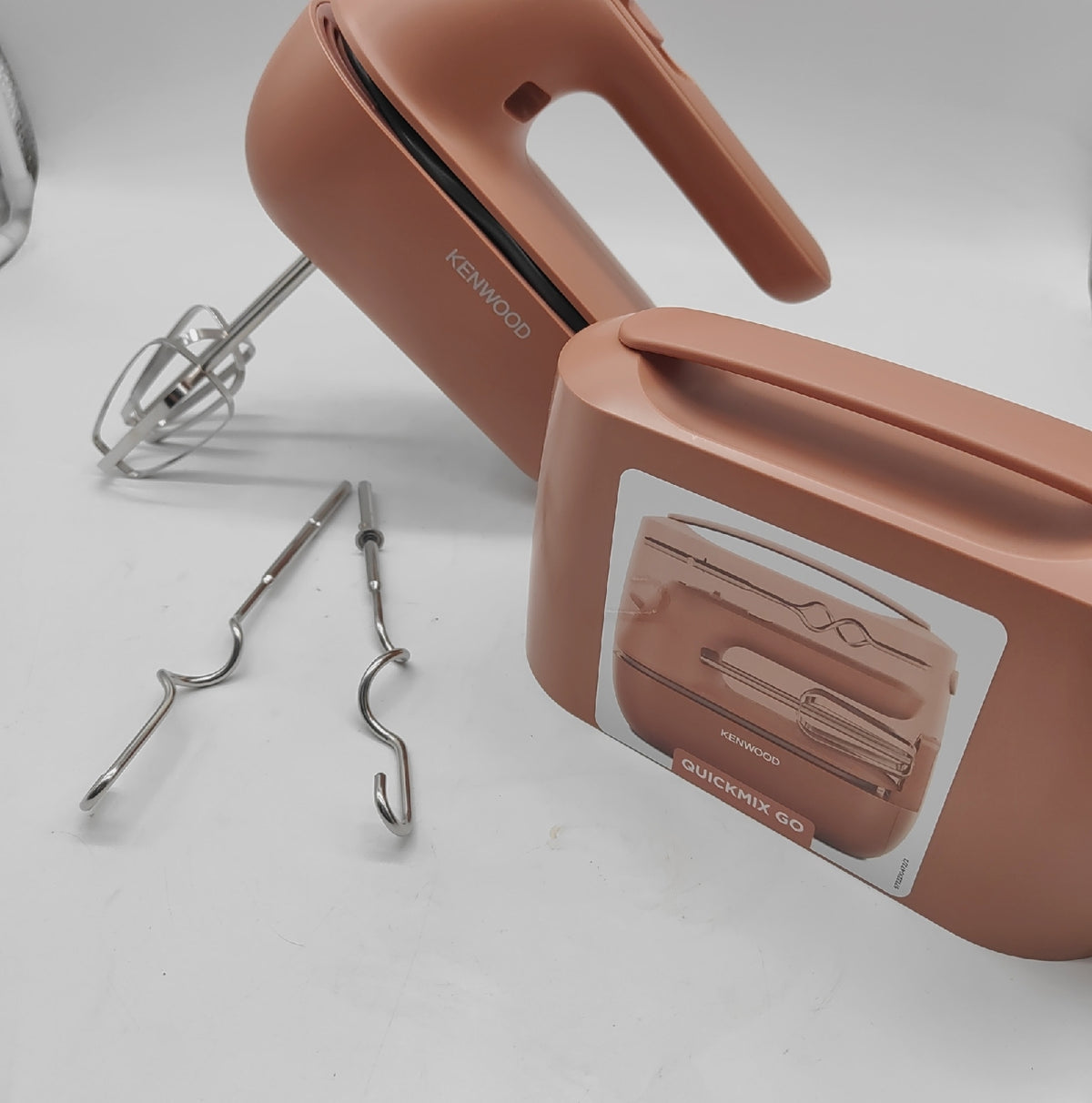 Kenwood Handmixer Küchengeräte QuickMix Go HMP40 000RD Tragbar