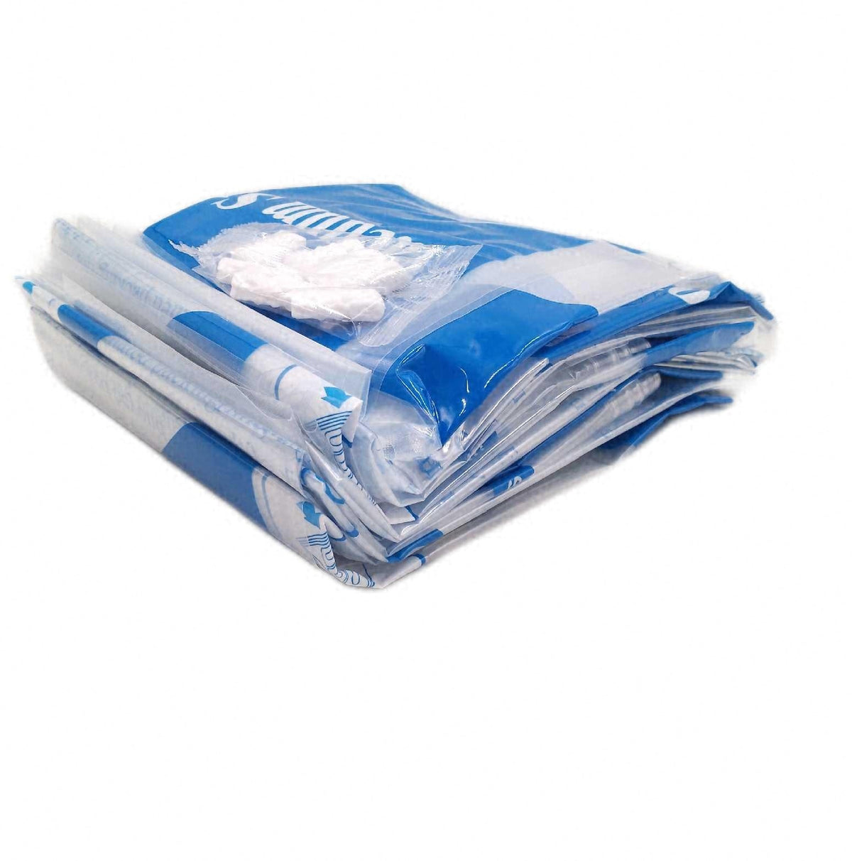 MEIQIHOME 7er Set Vakuumbeutel Jumbo für Kleidung Bettwäsche wiederverwendbar Home