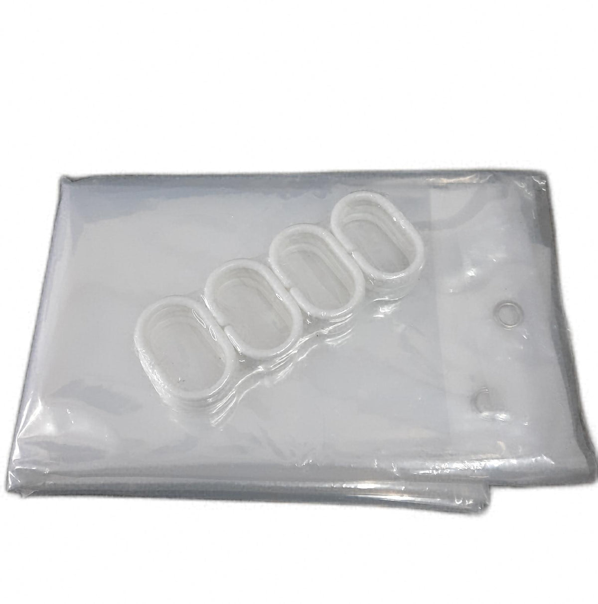 YISURE Duschvorhang Transparent 200x200 PEVA durchsichtig Badezimmer Wasserdicht Schimmelresistent