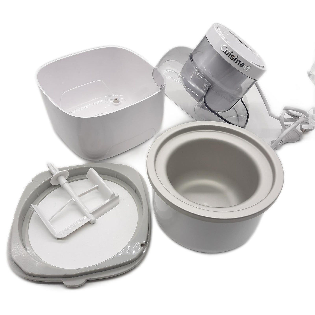 Cuisinart Solo Scoops Ice Cream Maker Eismaschine Hausgemachtes Gelato in 25 Minuten