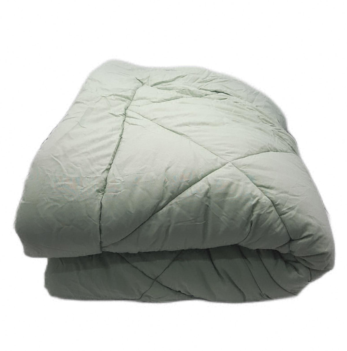 CozyLux Bettdecke 240x260 cm Salbeigruen 4 Jahreszeiten Ganzjahresdecke Baumwolle