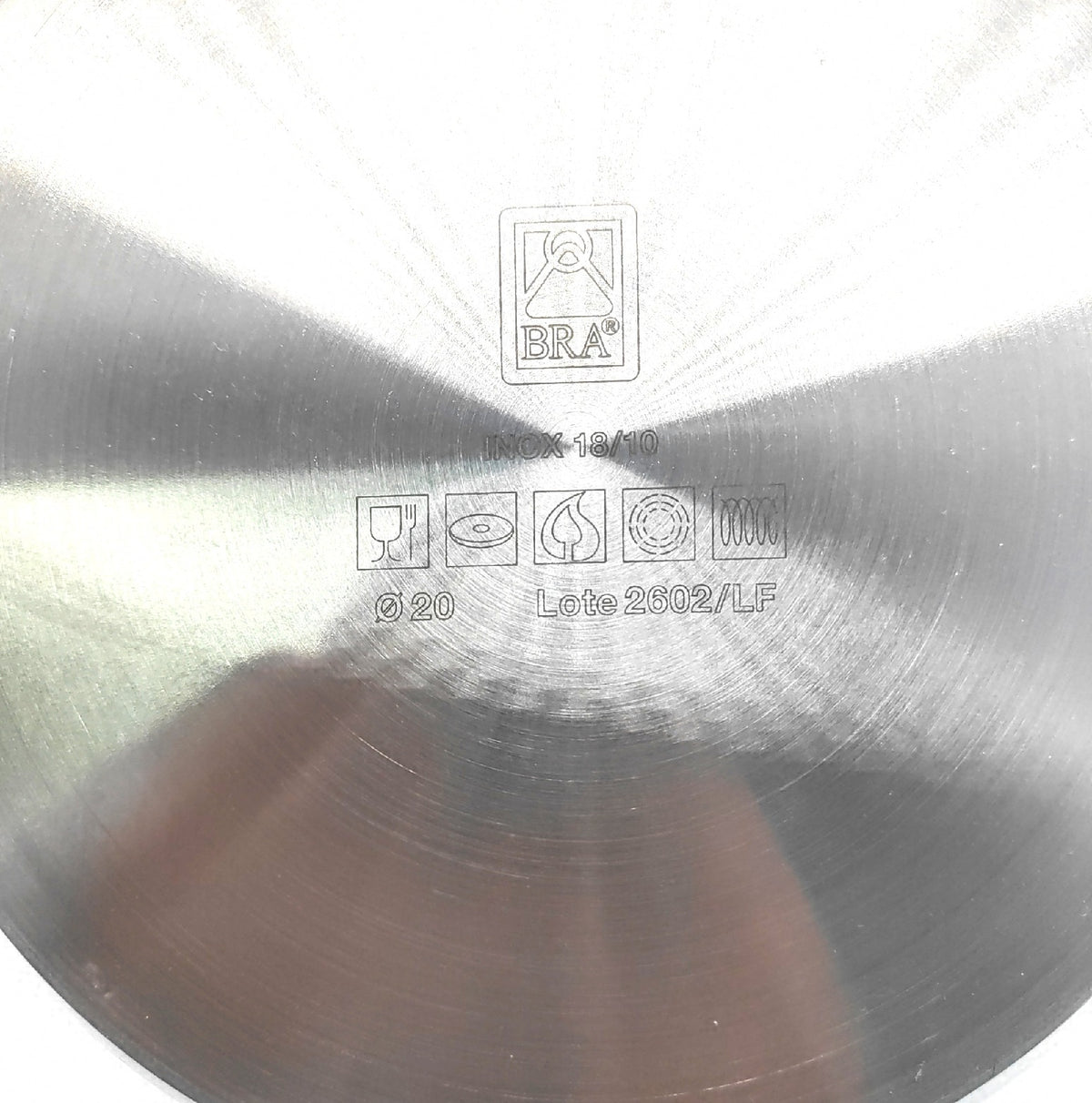 BRA Master Pfannen Set 20 24 28 cm Edelstahl Induktion mit Gummiertem Griff Pans Cookware