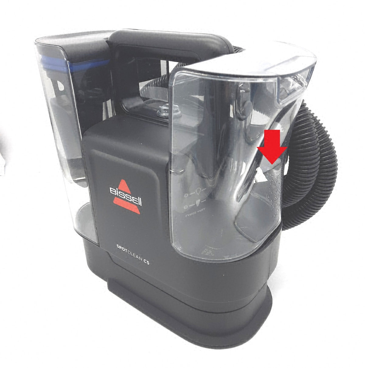 BISSELL SpotClean C5 Polsterreiniger Gerät Teppichreiniger Tripl - Unvollständig