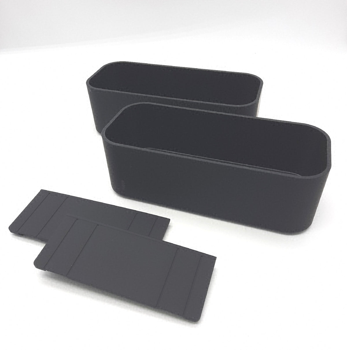 Tiger aufhängbares Duschregal Duschkorb Edelstahl Schwarz 25 cm Duschablage Badablage