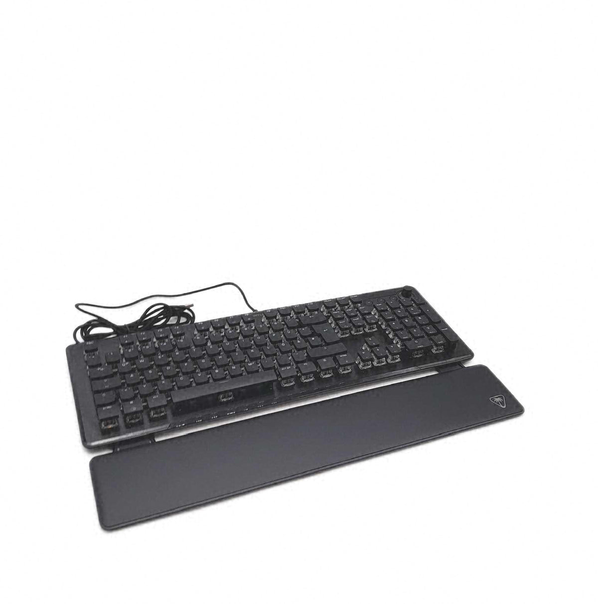 Turtle Vulcan II Tactile mechanische RGB Gaming Tastatur DE Layout leise Tasten Beleuchtung