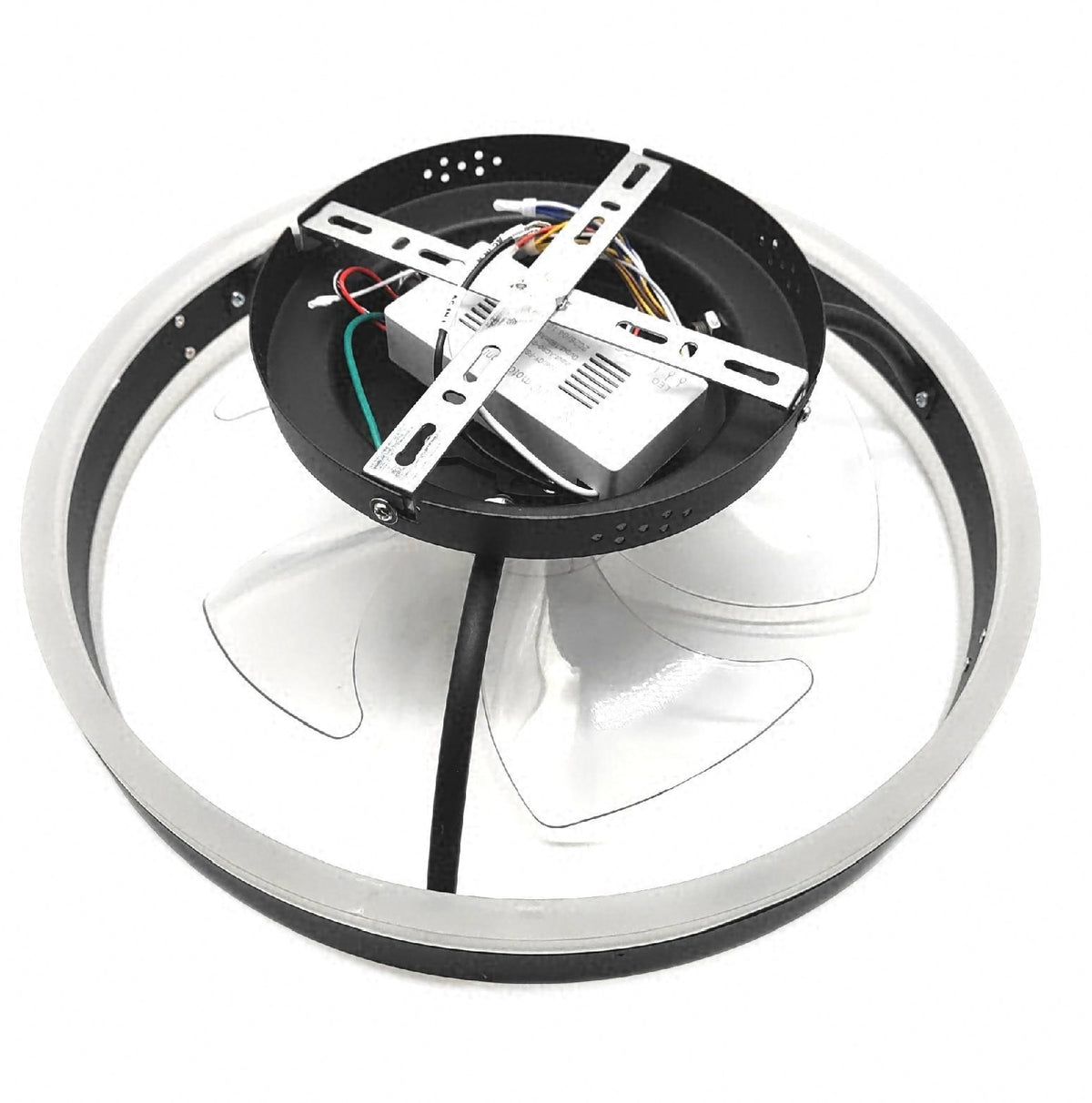 Nalezuns Ventilator Deckenleuchte LED Deckenventilator Beleuchtung 3 Stufen einstellen