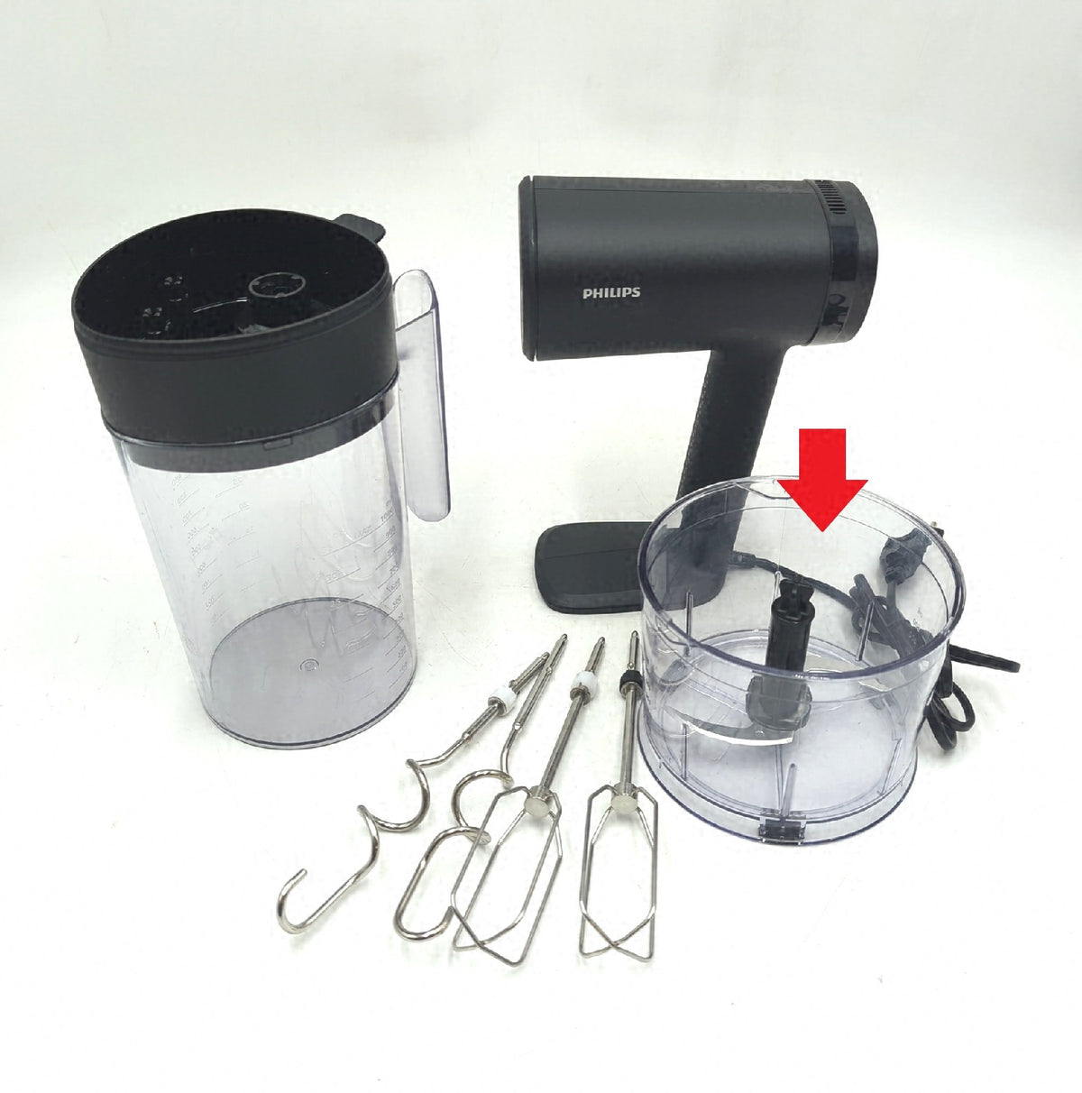 Philips Handmixer 5000 Series 3 in 1 Leistungsstark ohne Stab