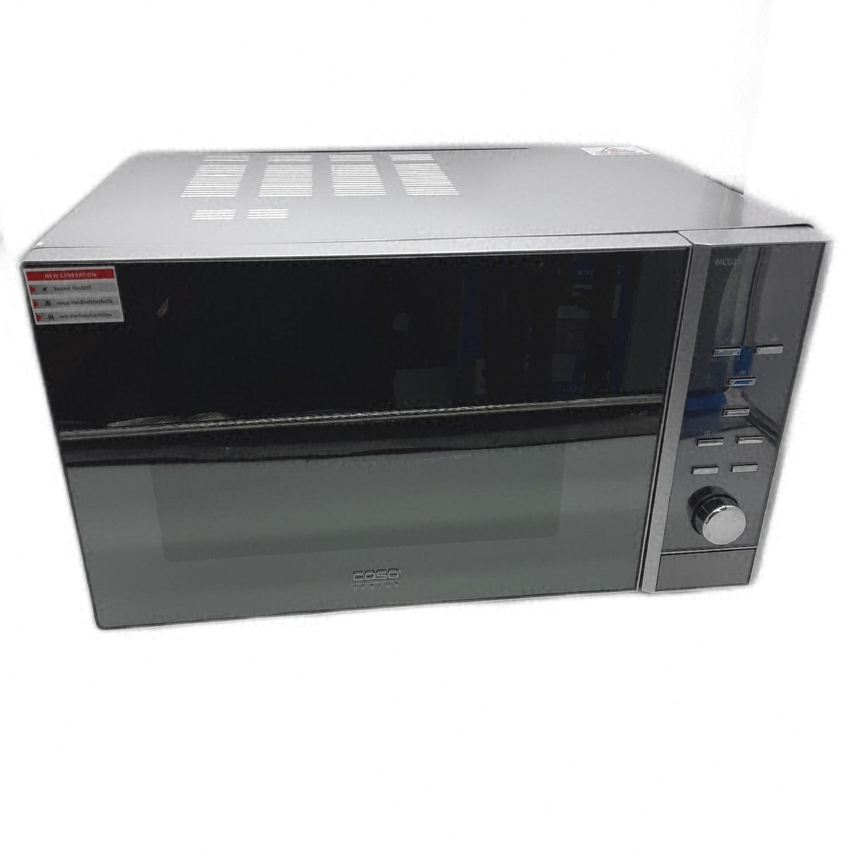 Caso MCG25 Ceramic Chef Mikrowelle 3in1 Grill Heiluft 2050W Keramikboden Small