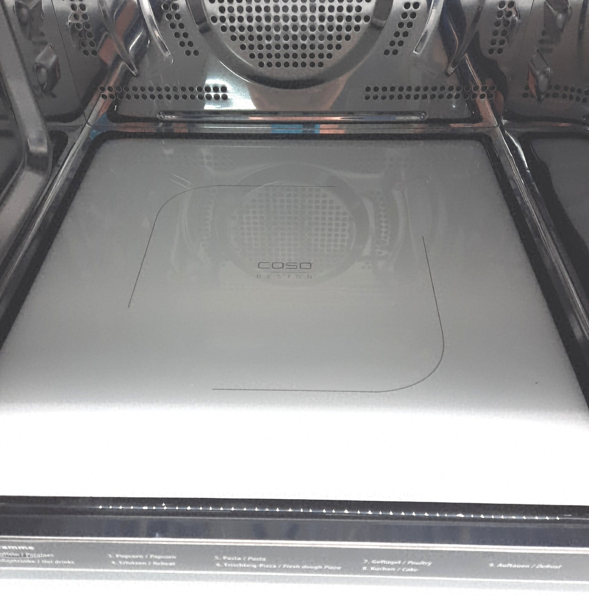 Caso MCG25 Ceramic Chef Mikrowelle 3in1 Grill Heiluft 2050W Keramikboden Small