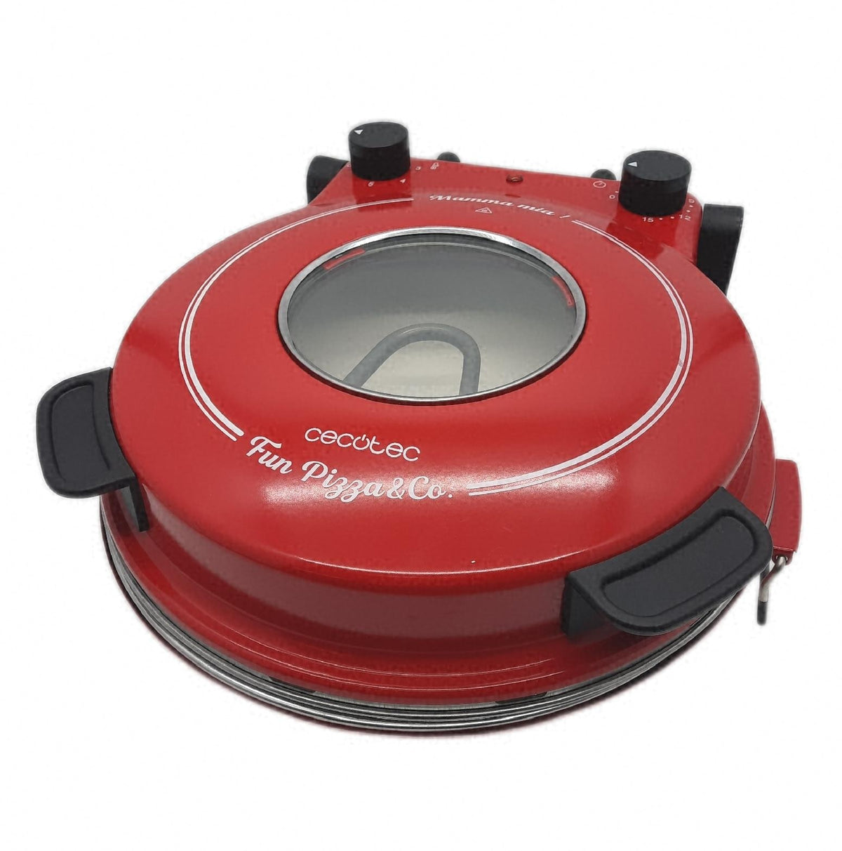 Cecotec Elektrischer Pizza Grillofen Fun PizzaCo Mamma Mia 1200 W Grillofen Pizzaofen