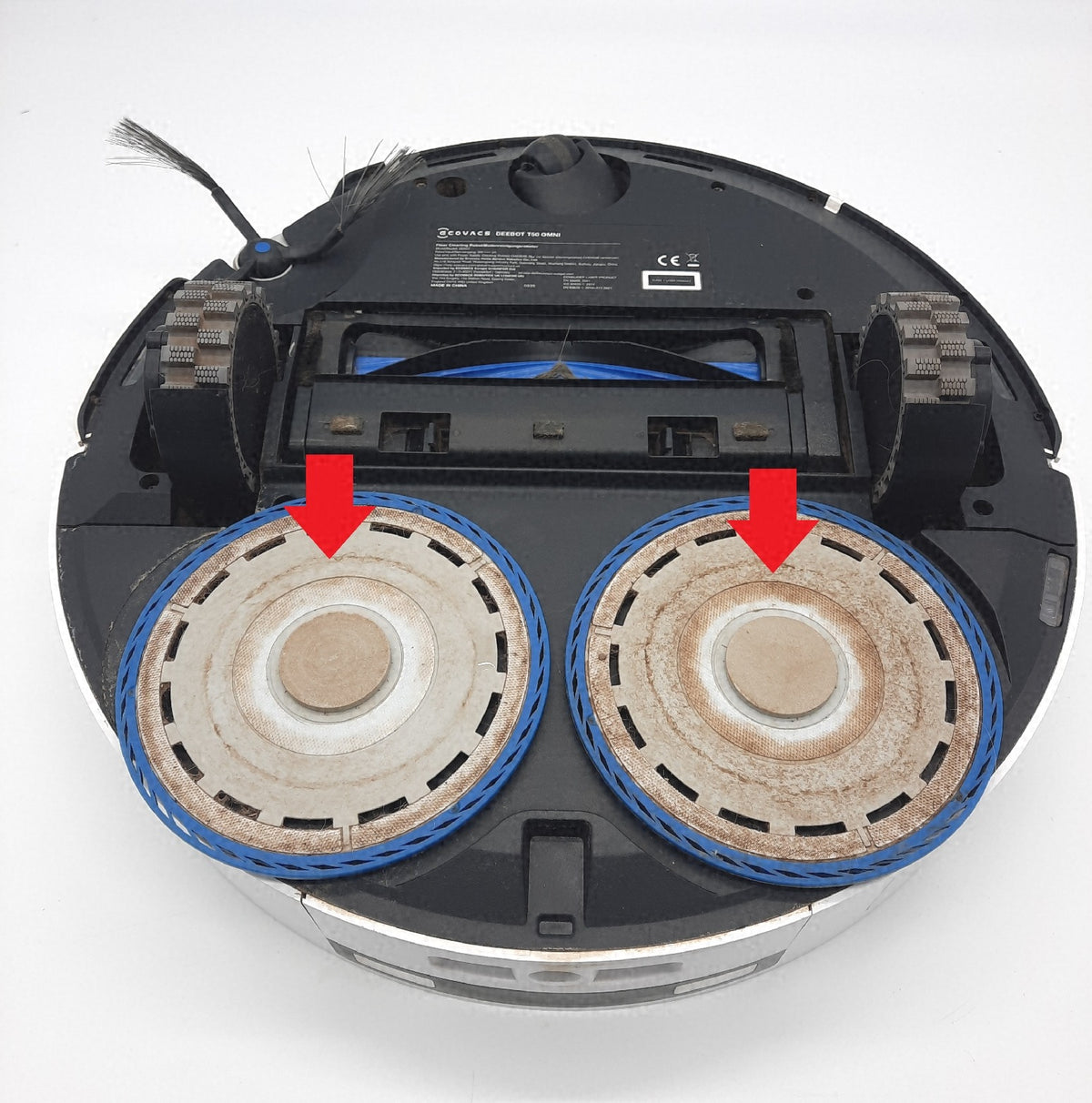ECOVACS DEEBOT T50 OMNI Staubsaugerroboter Verbessert von T30 PR - Unvollständig