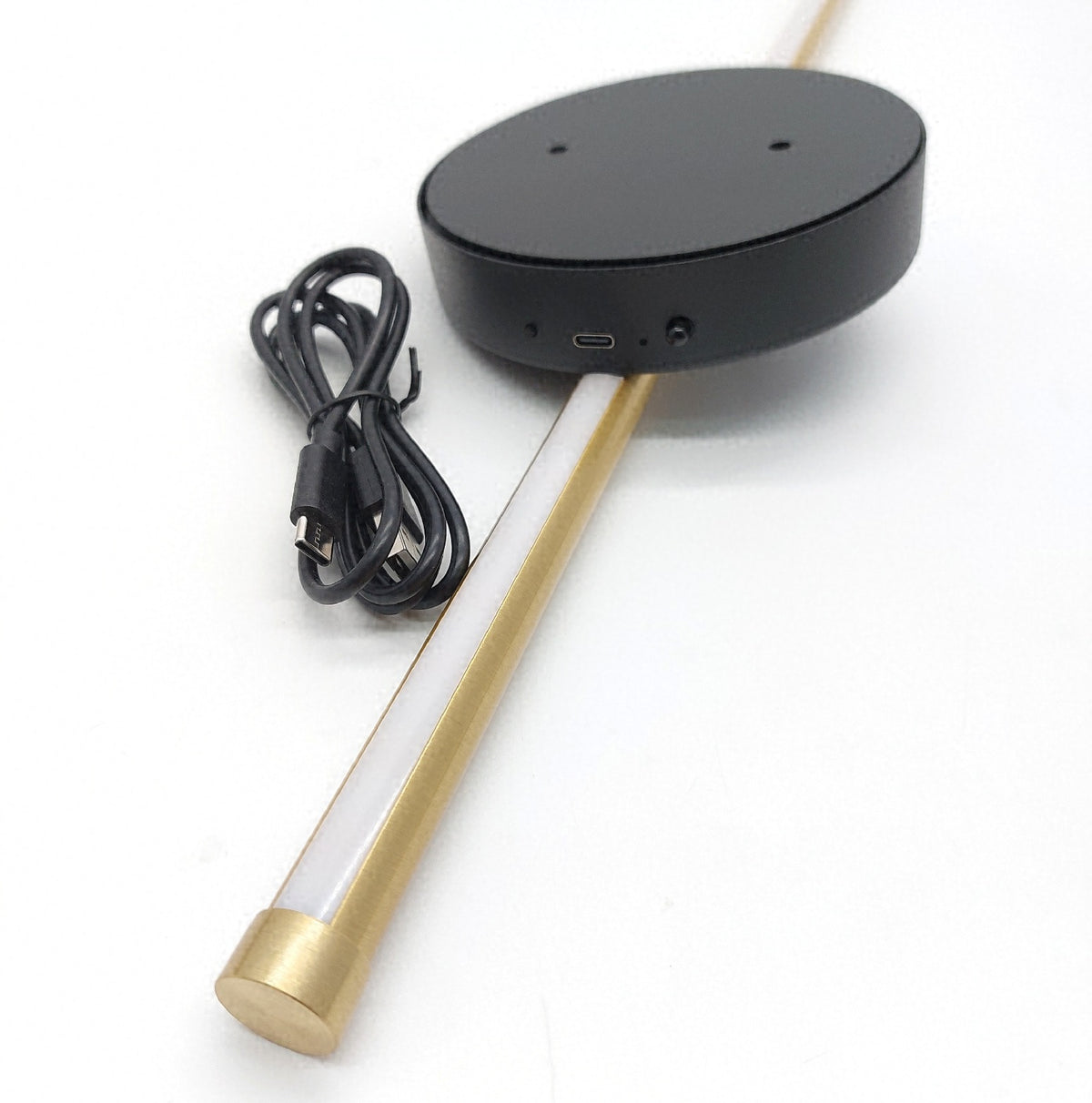 Dehobo Kristall LED Wandleuchte Innen Akku Kabellos Wandlampe Innen 2 Stück Set
