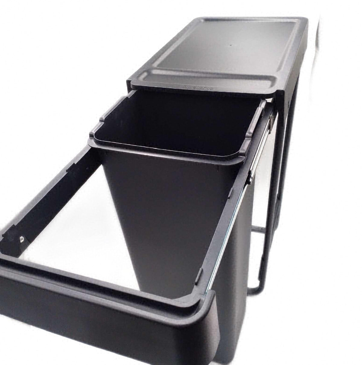 Brabantia Sort Go ausziehbarer Abfalleimer 2 x 30 L Einbau