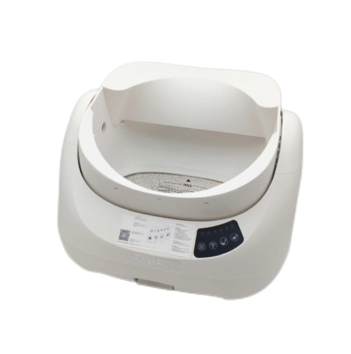 Selbstreinigende Katzentoilette XXL offen Top Design Katzenklo 5 GHz WLAN Funktion