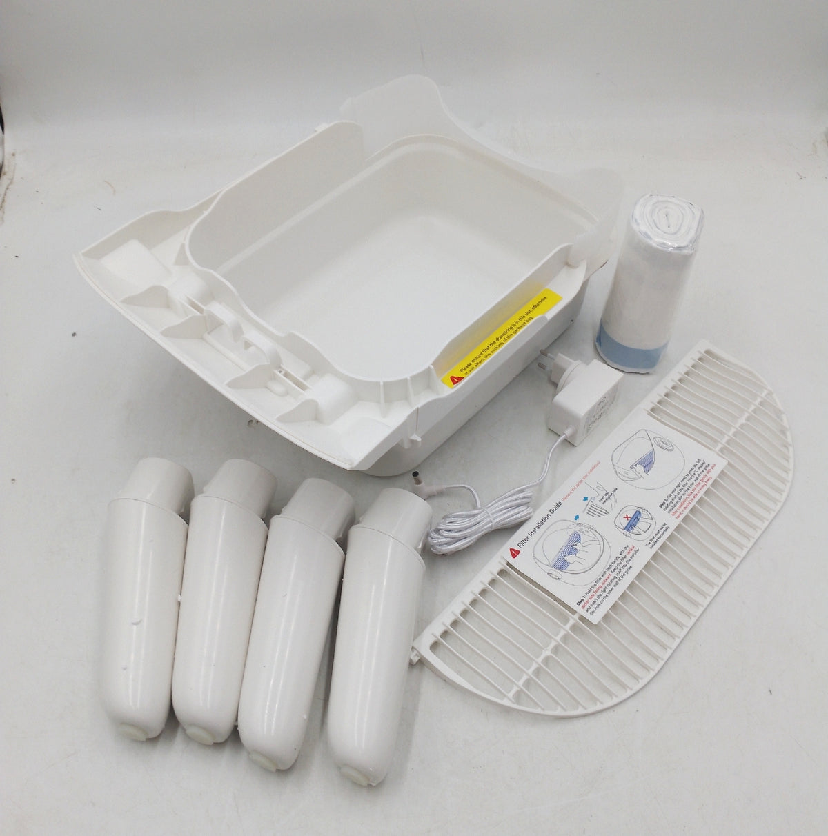 Selbstreinigende Katzentoilette XXL offen Top Design Katzenklo 5 GHz WLAN Funktion