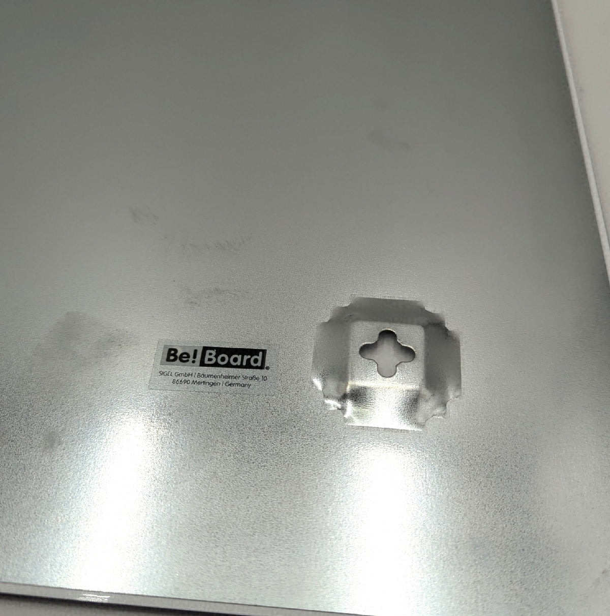 Bürobedarf BeBoard B1104 Glas Magnettafel beere 45 x 45 cm 6 Farben möglich