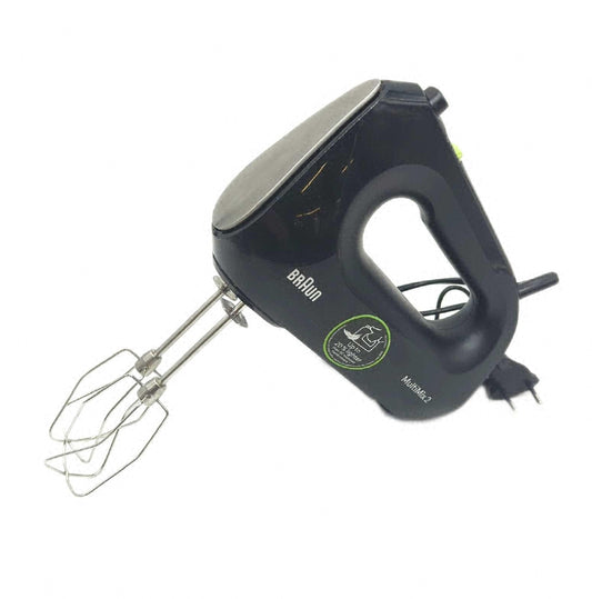 Braun MultiMix 2 HM2110BK Handmixer Handrührgerät leichte Kratzer am Gehäuse schwarz