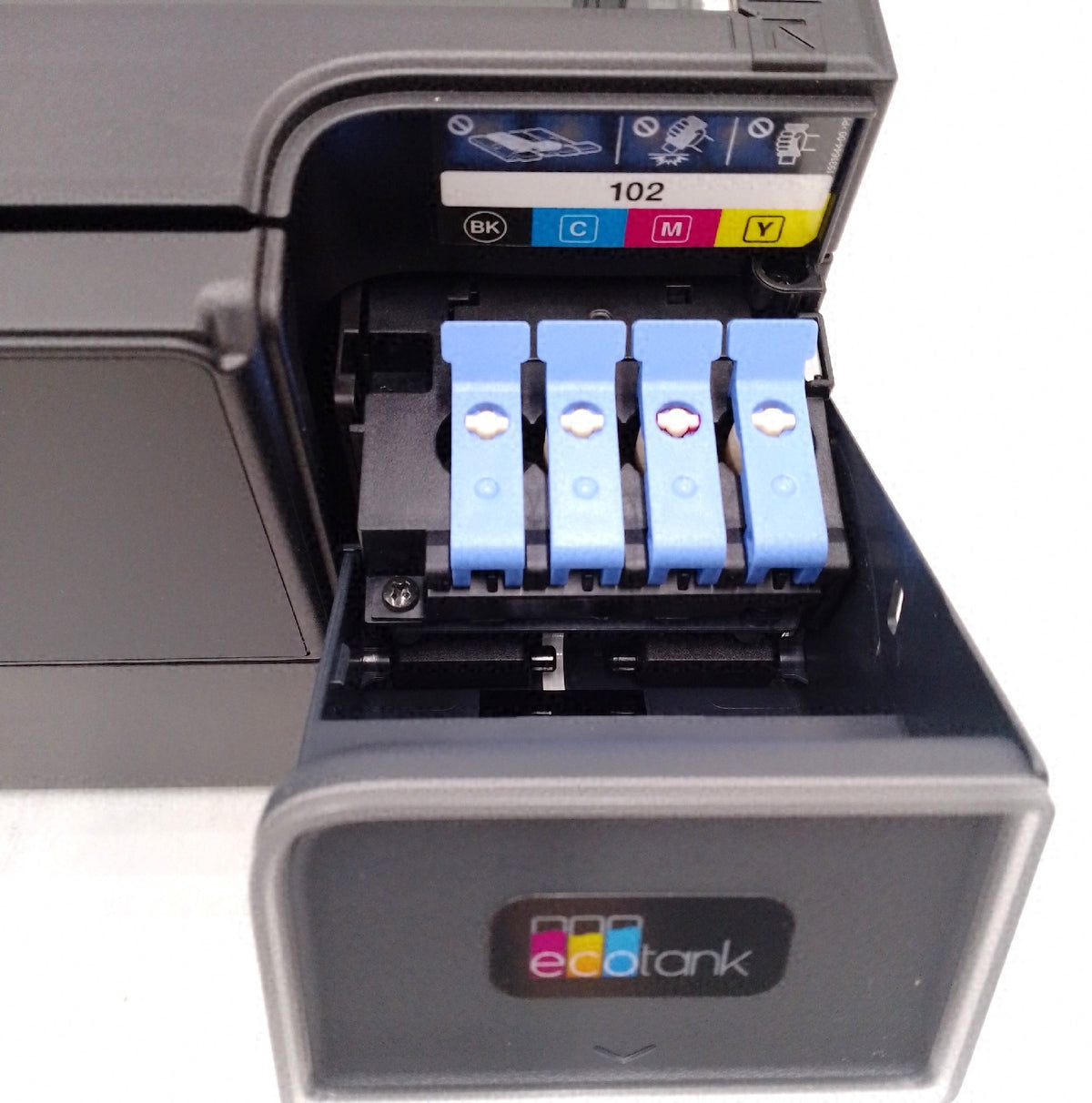 Epson EcoTank ET 2950 Tintentankdrucker schwarze Tinte fast leer restliche