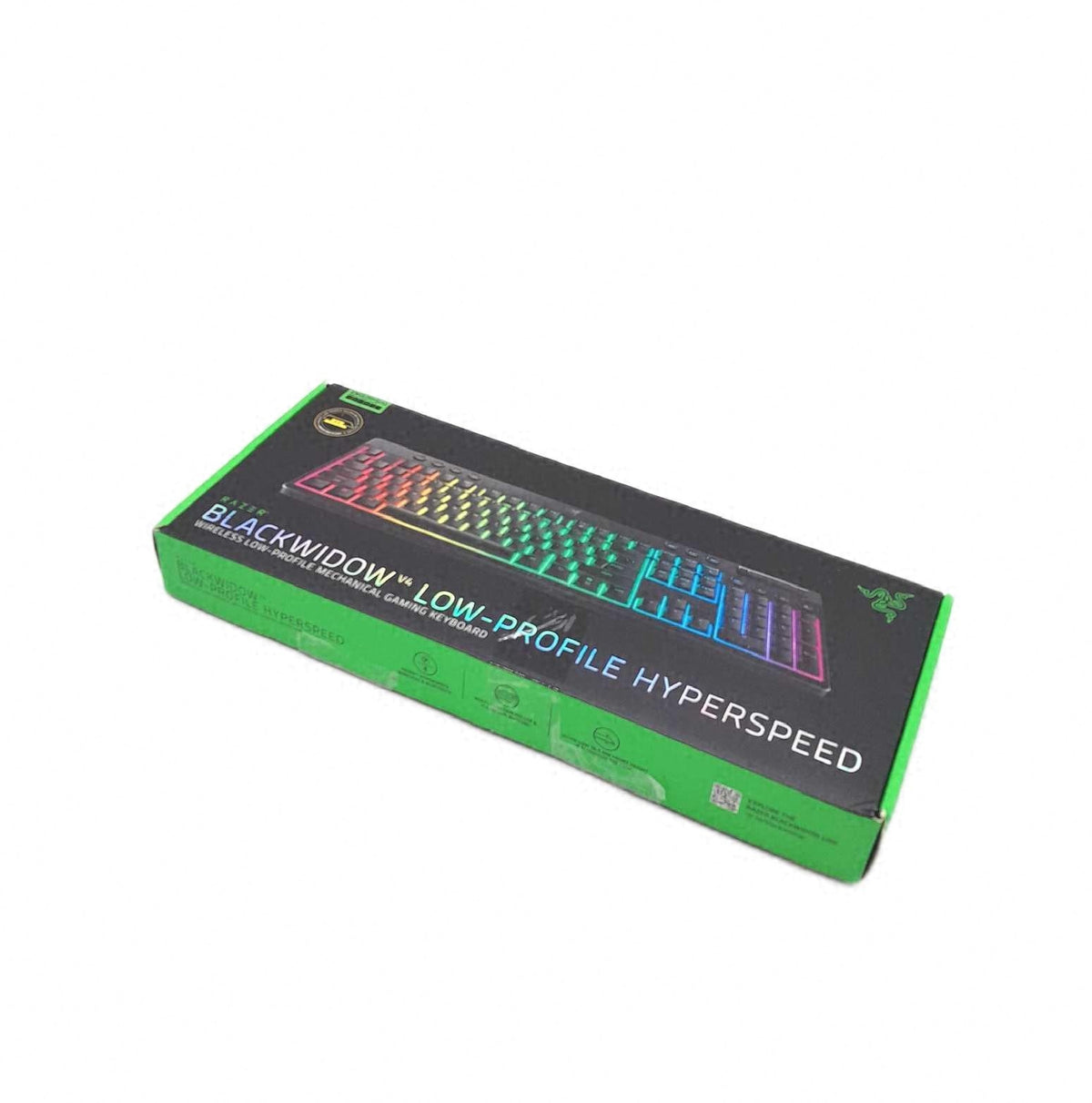 Razer BlackWidow V4 Low Profile HyperSpeed Wireless Tastatur Englisch Layout