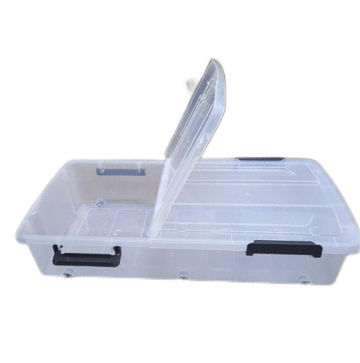 Cetomo 50L 3er Pack Aufbewahrungsbox mit Deckel 1 Deck