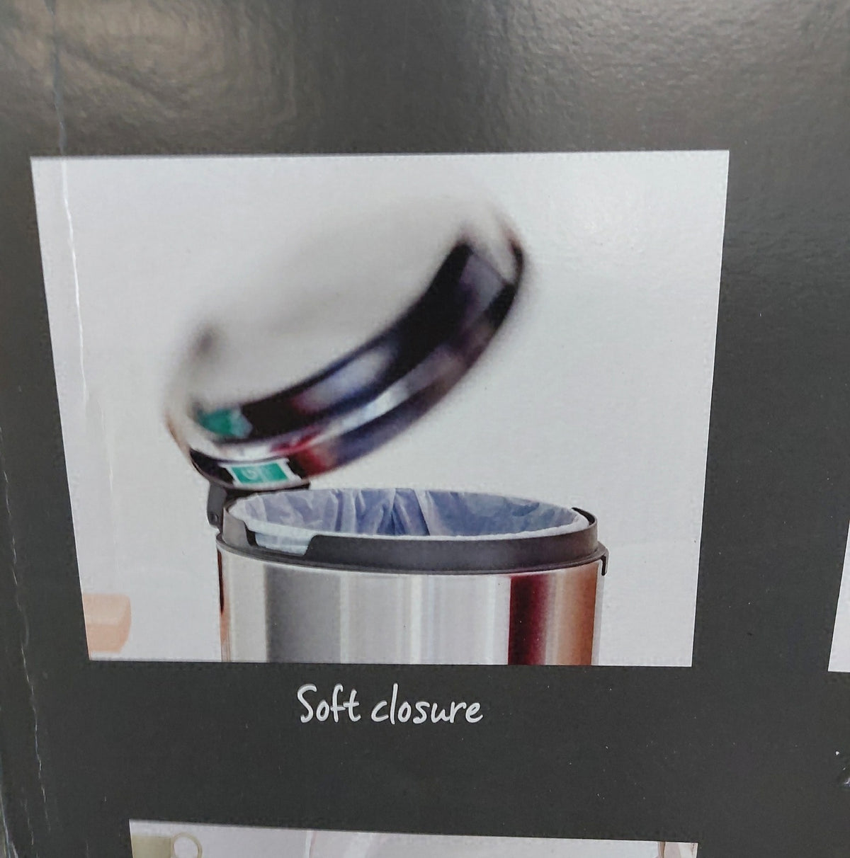 Brabantia NewIcon Treteimer 30L großer Abfalleimer Küche Softclose Deckel leichte Dellen