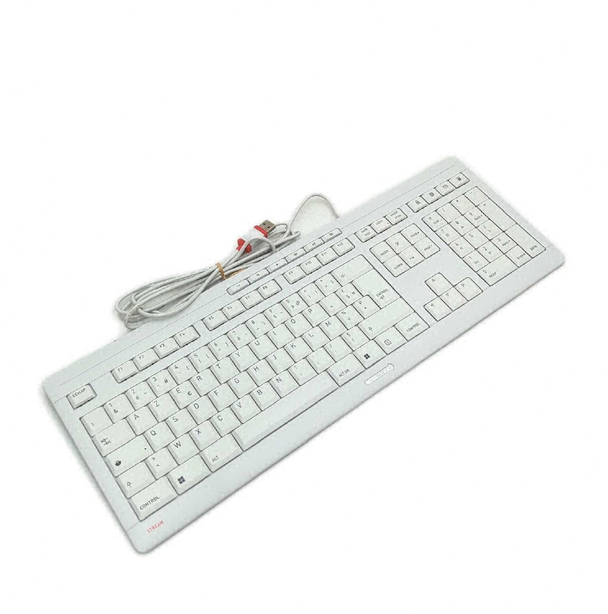KEYBOARD kabelgebundene Tastatur französisches Layout AZERTY leiser Anschlag
