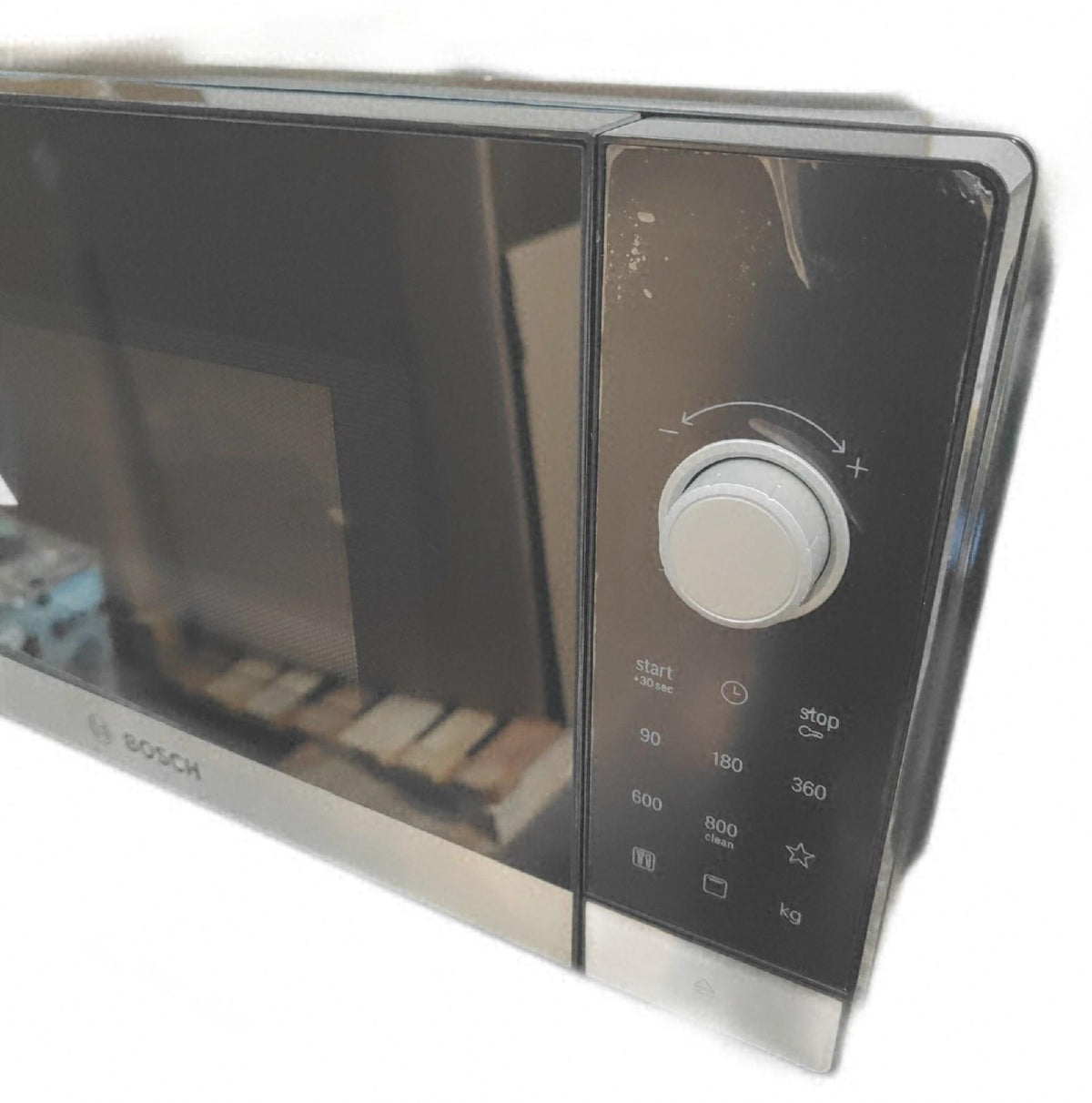 Bosch Serie 2 Mikrowelle 26 x 44 cm 800 W Drehteller 27 cm Quarzgrill Tischgerät