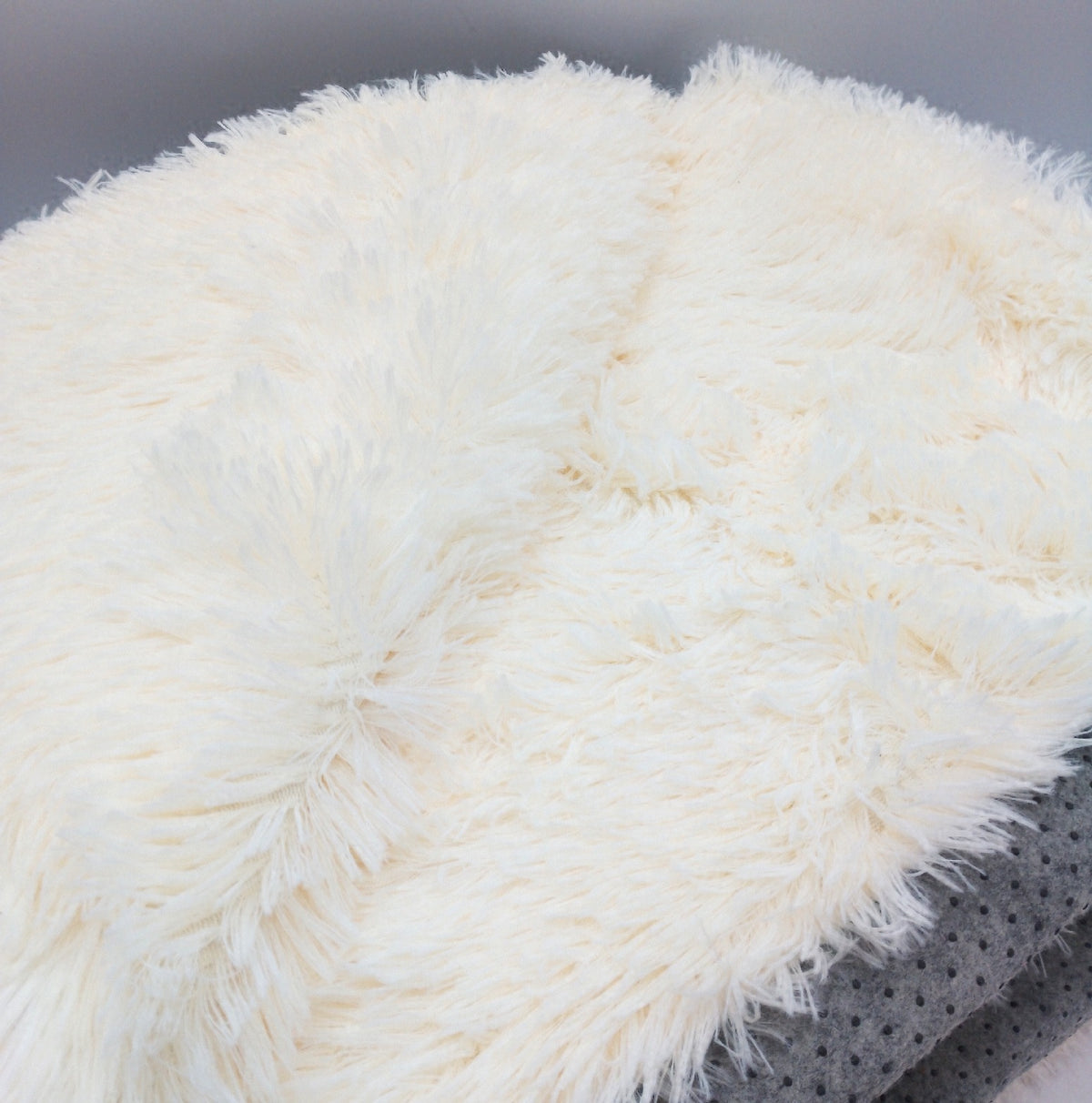 Wohnzimmer Teppich Flauschig Hochflor Waschbar Rutschfest Modern Design Teppich